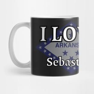 I LOVE Sebastian | Arkensas County Mug